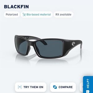 Costa Blackfin Polarized Sunglasses